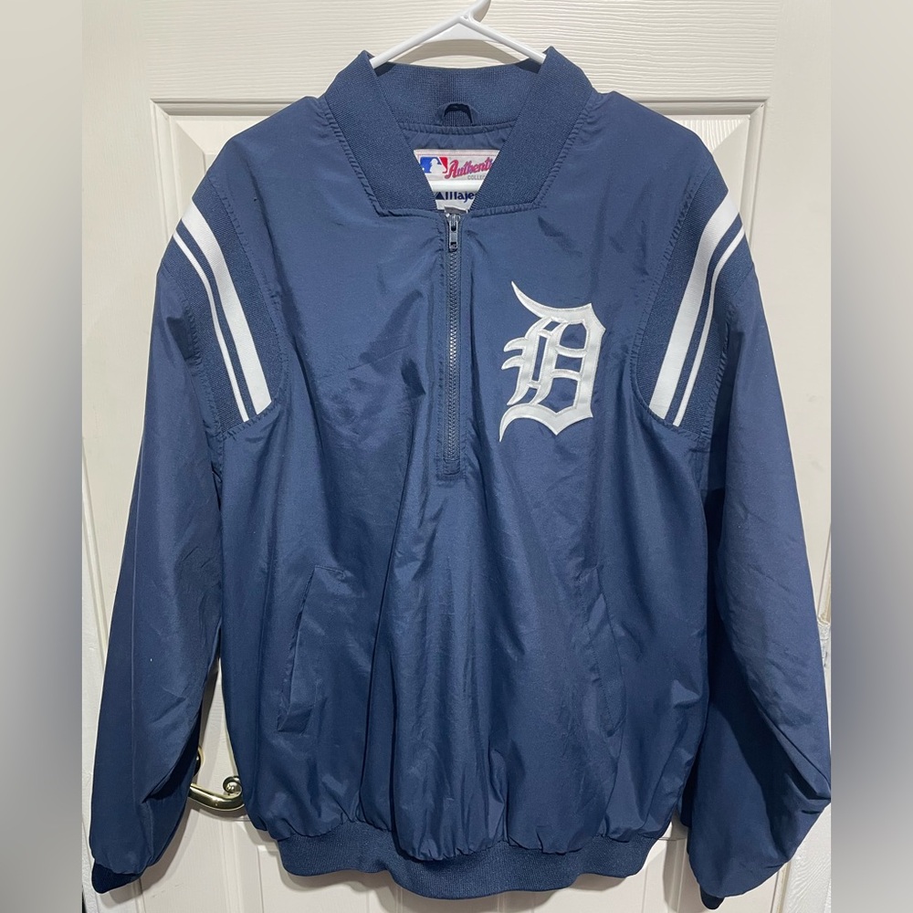Detroit Tigers Vintage Majestic Jacket Size XL